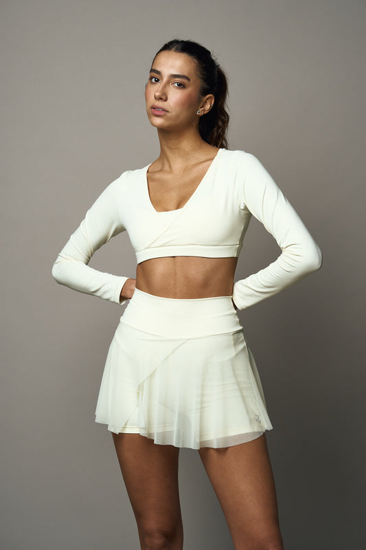 DRIFT TOP - LUMINOUS IVORY