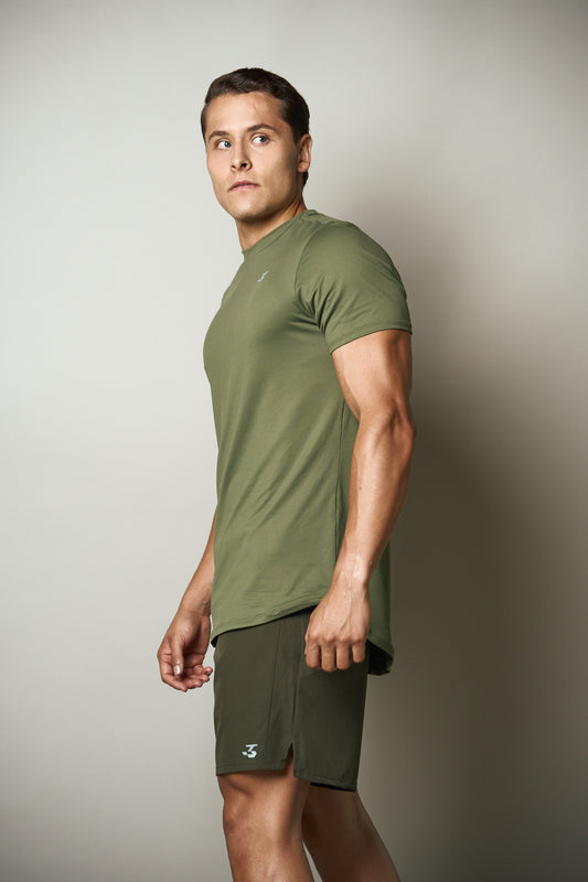 STRENGTH TEE - INSTINCT GREEN