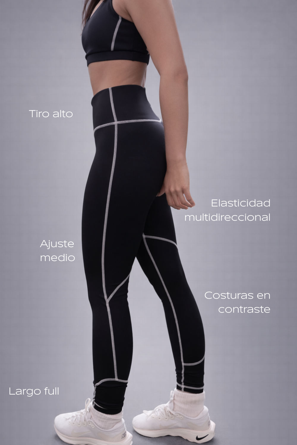 BALANCE LEGGINGS - ENDURING BLACK