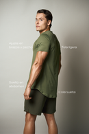 STRENGTH TEE - INSTINCT GREEN