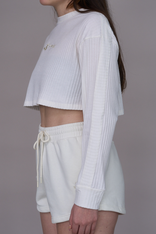 Vital Crop - White