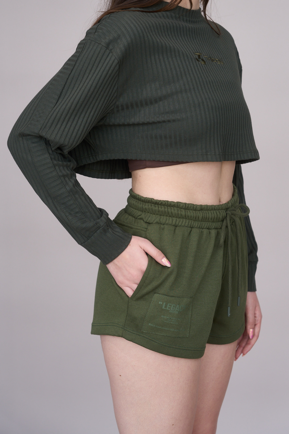 Legacy Shorts Mujer - Green