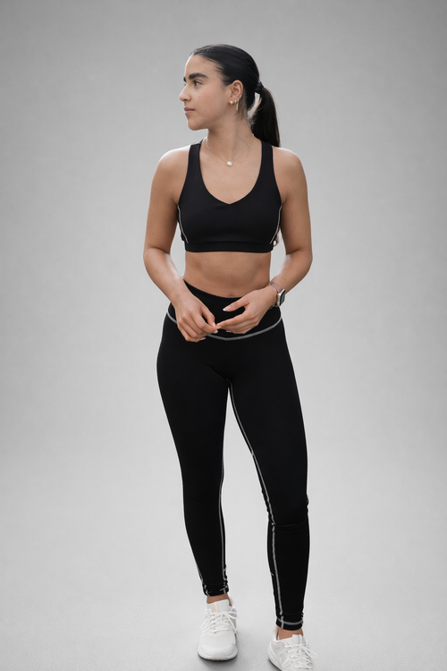 Balance legging black - Front