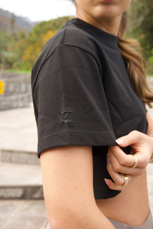 Native T-Shirt Mujer - Black