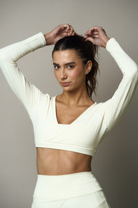 DRIFT TOP - LUMINOUS IVORY