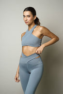 FREQUENCY LEGGINGS - FOCUS BLUE
